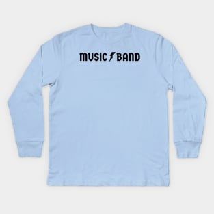 Music Band Kids Long Sleeve T-Shirt